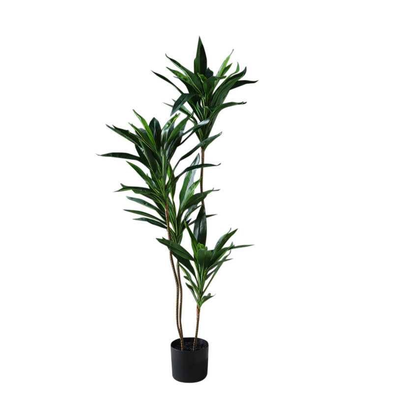 120Cm Real Touch Green Dracaena Tree